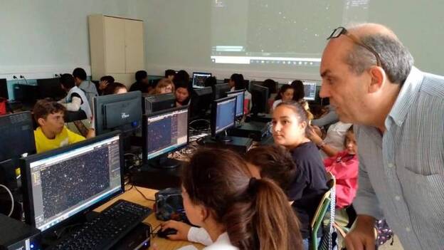 Las aulas canarias descubren 271 asteroides