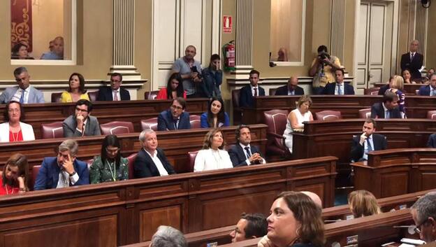 Gustavo Matos (PSOE) es el nuevo presidente del Parlamento canario