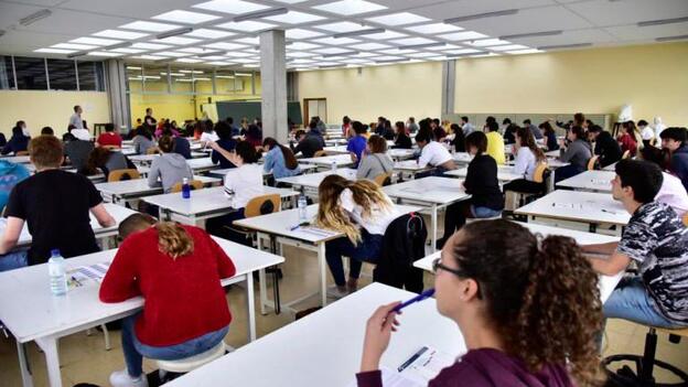 Comienza la convocatoria de julio de la EBAU