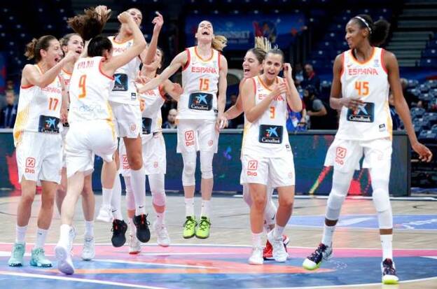 España sella el pase a semifinales con una lección defensiva (78-54)
