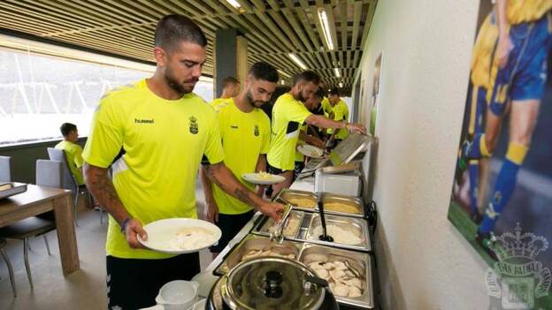 Los jugadores de la UD ya conviven en la Ciudad Deportiva