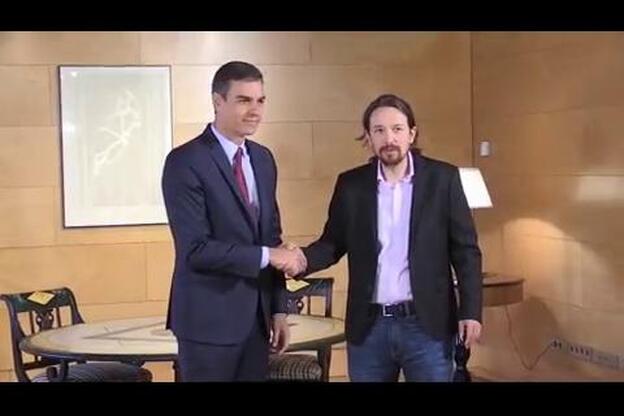 Sánchez acusa a Iglesias de convocar la consulta para justificar el «no»