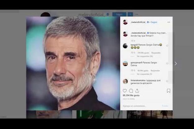 Los famosos se unen a la moda de publicar su versión anciana