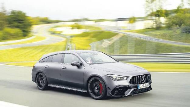 Mercedes- AMG CLA 45 4MATIC+ Shooting Brake: una bestia parda