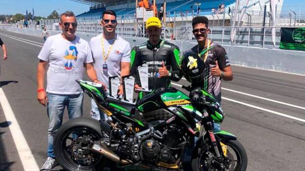 Abián Santana se corona en Estoril