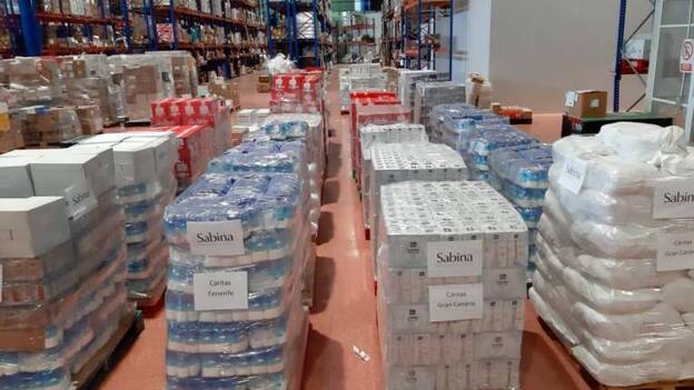 Sabina Beauty & Fashion ha donado 20.179 kilos de alimentos a Cáritas