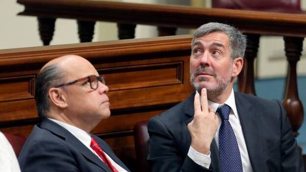 Clavijo niega que su ida al Senado le beneficie