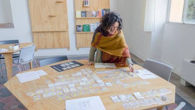 Roma estudia los colores de Arenales