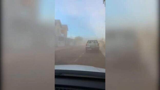 NC exige actuar contra la obra que asfixia con polvo a Pozo Izquierdo