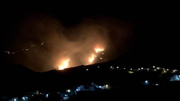 Siga la última hora de la evolución del fuego