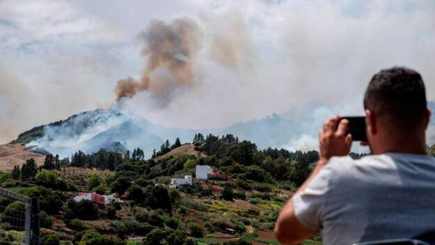 La falta de combustible paraliza durante tres horas a los GIORS Canarias