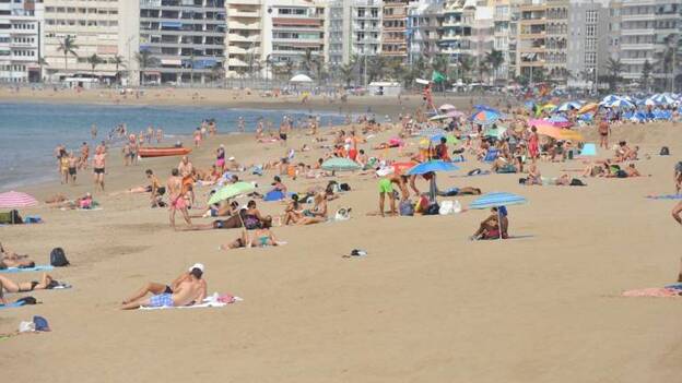 Se esperan temperaturas de hasta 34 grados en Gran Canaria