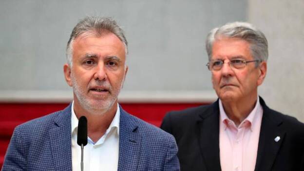 Torres señala que el fuego de Gran Canaria está «casi controlado»