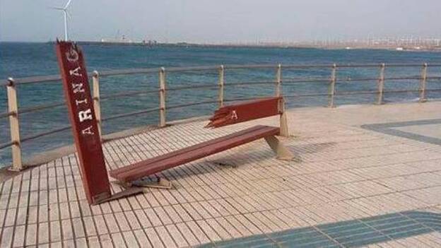 Denuncian actos vandálicos en Arinaga