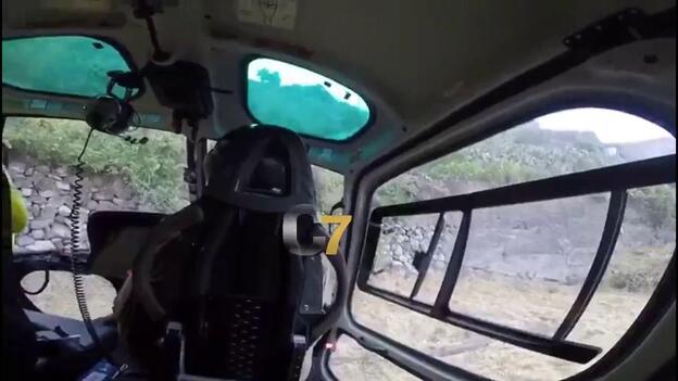 Así aterrizaron los Presa en Las Lagunetas