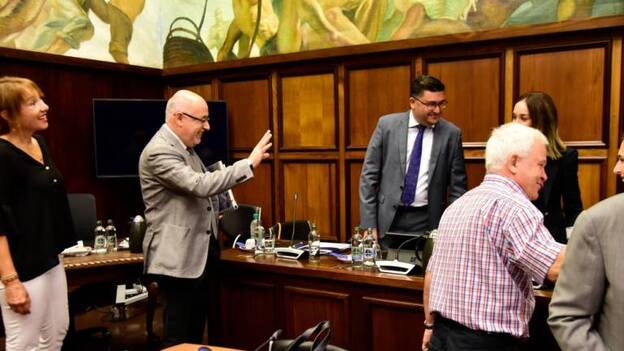 Tensión en el pacto del Cabildo por un cruce de declaraciones