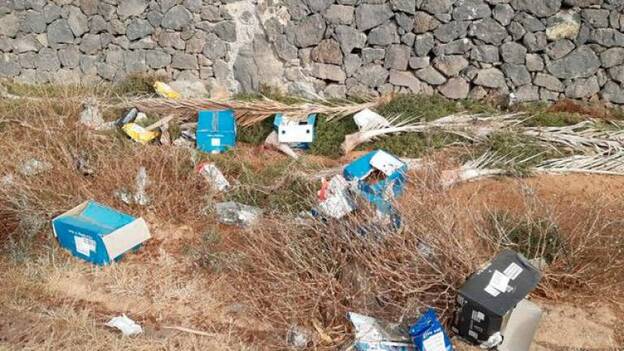 La oposición de Haría pide el aseo del barranco de Tenesia