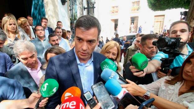 Sánchez pide "acto de responsabilidad" a todos los partidos