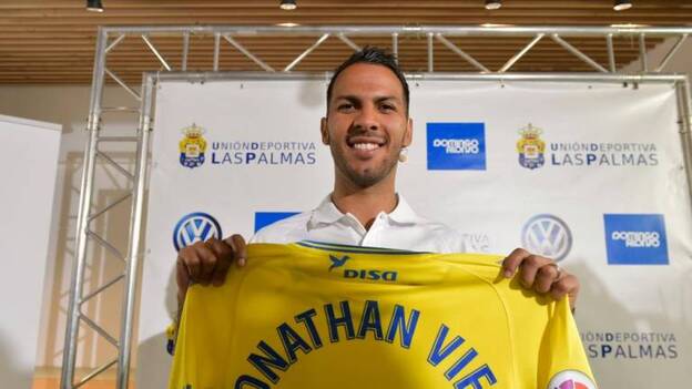 Jonathan Viera podrá jugar con la UD Las Palmas en Girona el próximo domingo