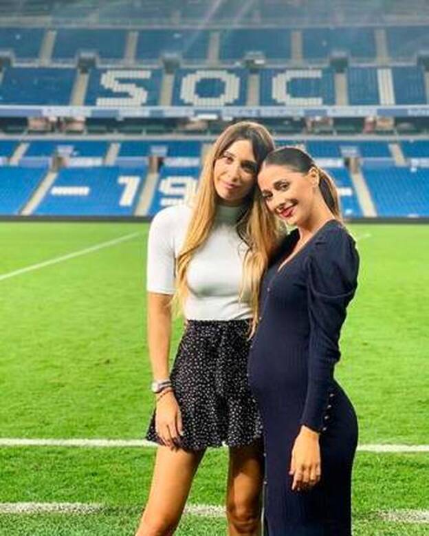 Mariam Hernández, embarazada