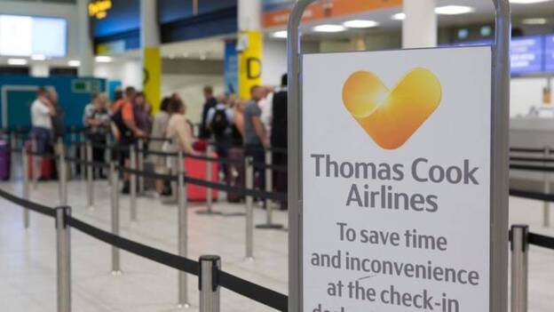 La quiebra de Thomas Cook lleva a la suspensión de pagos a 26 de sus filiales