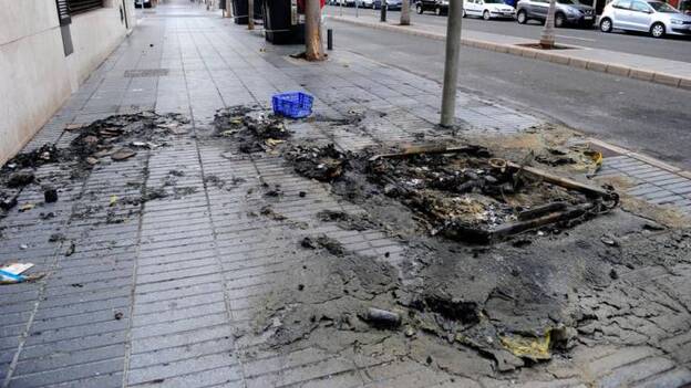 Limpieza no tiene contenedores de repuesto