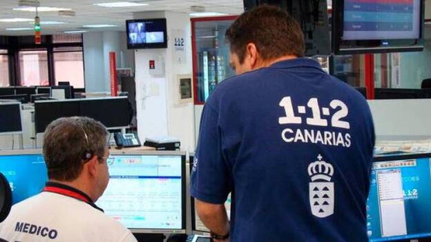 Intoxicado al incendiarse un coche en un garaje