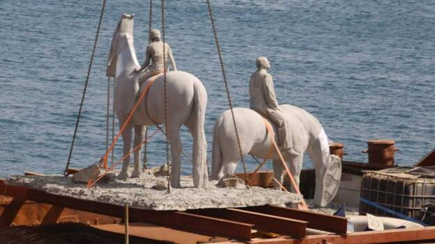 Pérez ofrece reubicar las esculturas que el Cabildo va a retirar