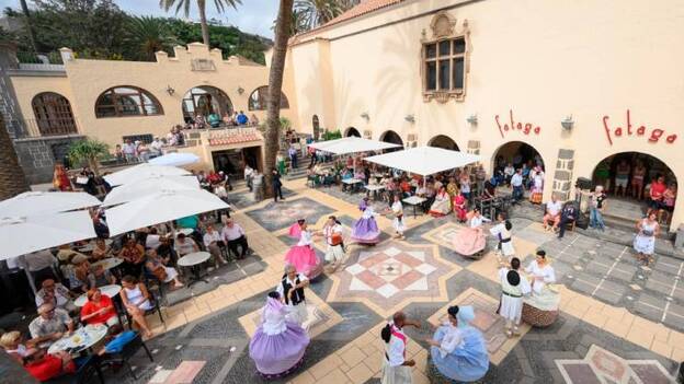 De belingo en el Bodegón del Pueblo Canario