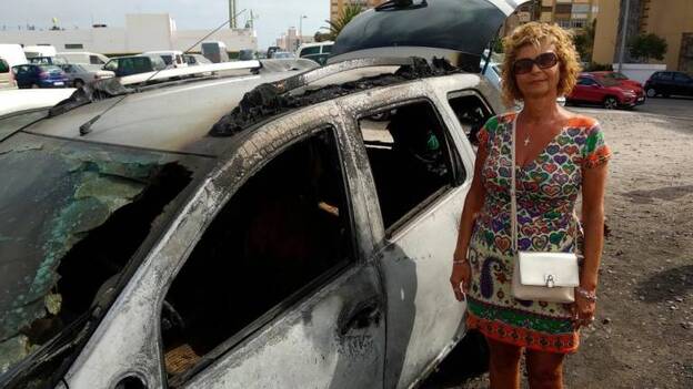 «Salgan, que los coches están ardiendo»