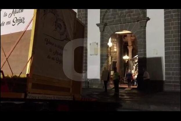 Vídeo: Vea la salida de Teror de la Virgen