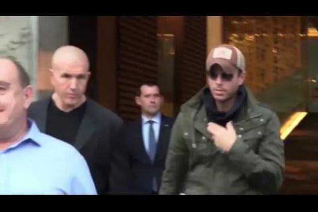 La imagen más tierna de Enrique Iglesias