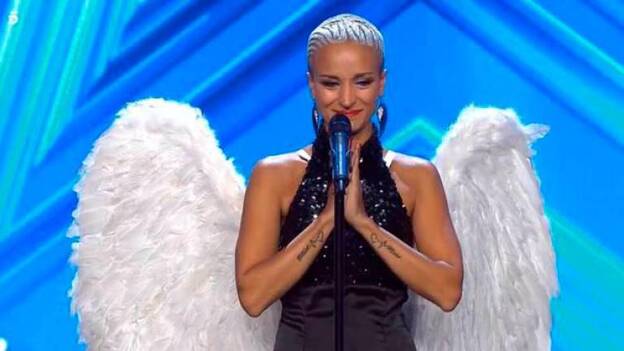 ‘La mujer de hojalata’ conmueve al jurado de Got Talent