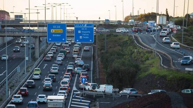 Cambio de guardia en las rotondas de la Circunvalación