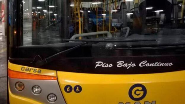 Dispositivo por el lanzamiento de huevos y piedras a las guaguas en Halloween