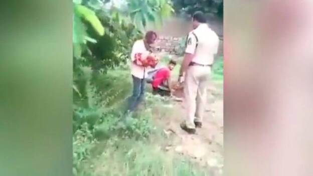 Querían enterrarla viva por ser una niña