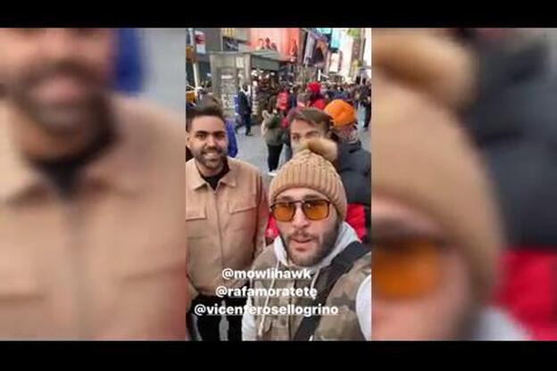 Kiko Rivera disfruta en NY