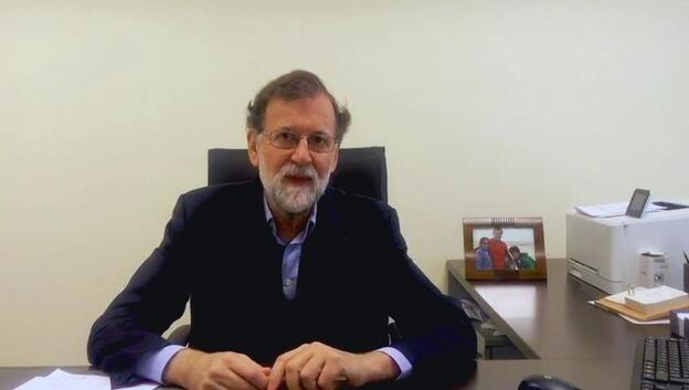 Rajoy, con los candidatos del PP en Gran Canaria