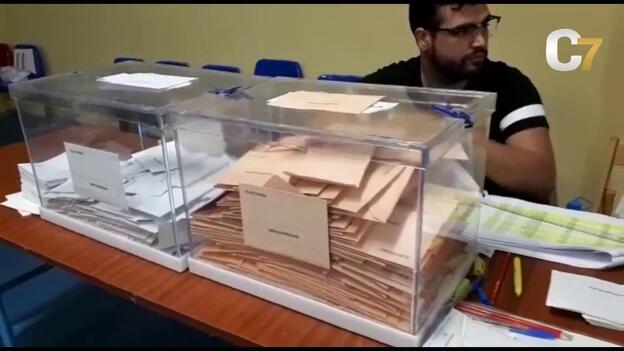 Comienza el recuento de votos