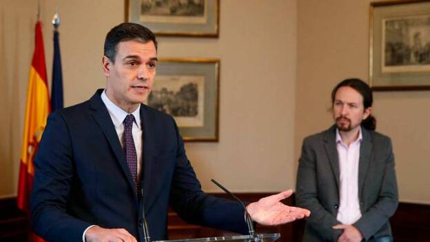 El pacto de PSOE y Podemos solo suma 155 escaños