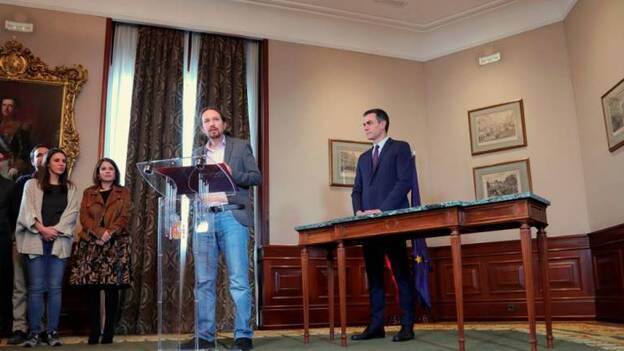 Encuentros y desencuentros para una coalición del PSOE y Unidas Podemos