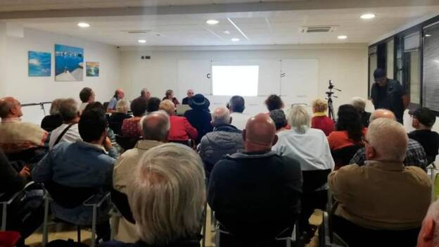 Los vecinos llevarán a Fiscalía el taller de megayates