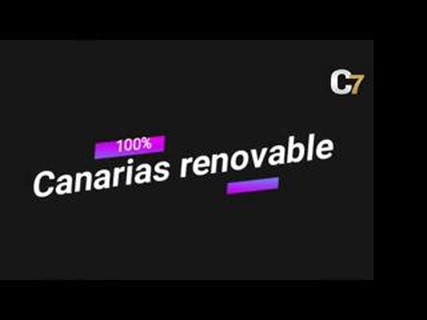 Canarias 100% renovable