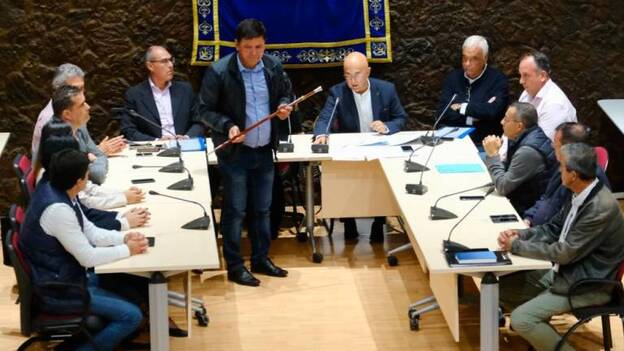 Pedro Armas, alcalde de Pájara antes de la moción de censura