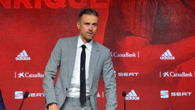 Luis Enrique acusa a Robert Moreno de «desleal»