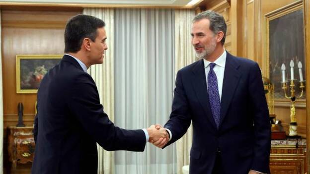 El rey propone a Pedro Sánchez para la investidura