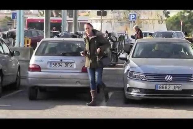 «Llorando desde luego no»