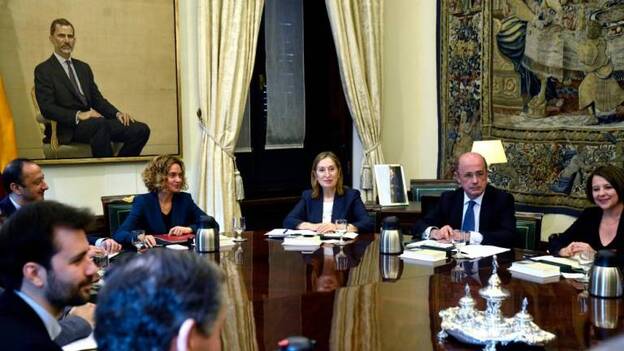 La Mesa del Congreso rechaza la división del Grupo Mixto