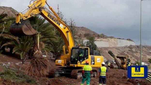 La apertura del segundo carril de la GC-1 en el Tívoli se retrasa al sábado