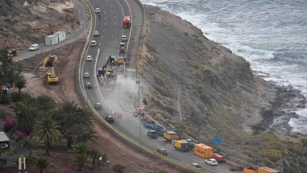 Ardua tarea en la GC-1 para cumplir los plazos